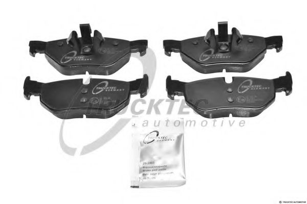 08.35.130 TRUCKTEC+AUTOMOTIVE Brake System Brake Pad Set, disc brake