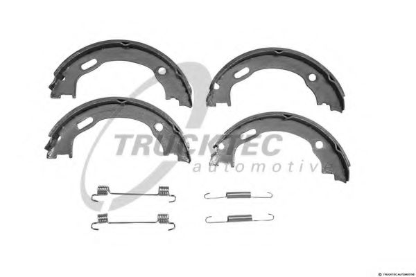 02.35.227 TRUCKTEC+AUTOMOTIVE Brake System Brake Shoe Set, parking brake