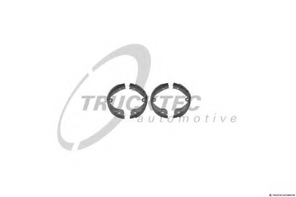 07.35.078 TRUCKTEC+AUTOMOTIVE Brake Shoe Set, parking brake