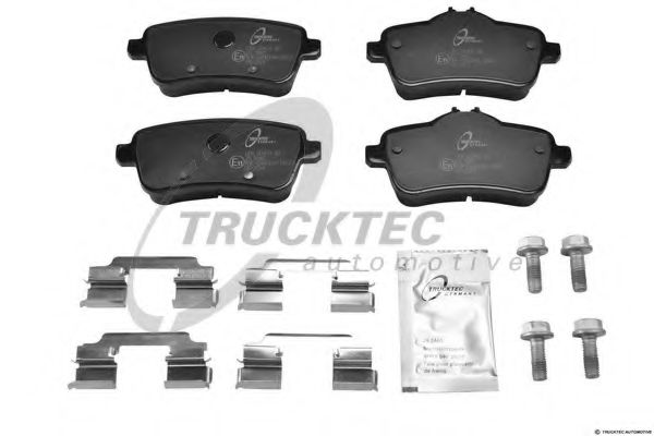 02.35.437 TRUCKTEC+AUTOMOTIVE Brake Pad Set, disc brake