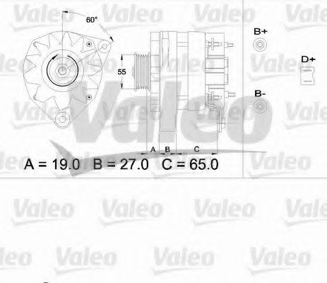 433488 VALEO Alternator Alternator Regulator