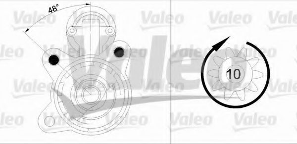 458118 VALEO Exhaust Gas Recirculation (EGR) EGR Valve