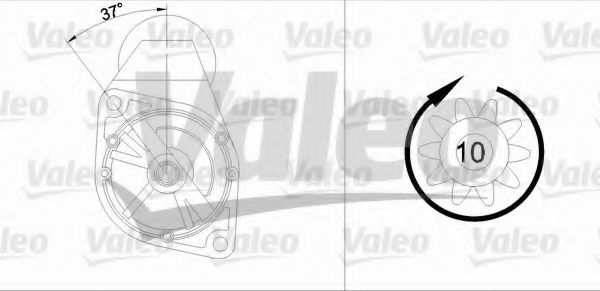 458164 VALEO Exhaust Gas Recirculation (EGR) EGR Valve