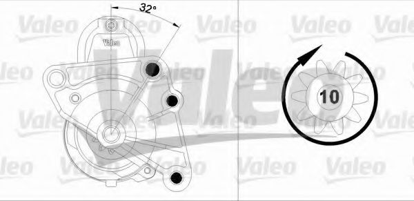 458178 VALEO Exhaust Gas Recirculation (EGR) EGR Valve