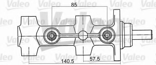 402061 VALEO Mounting Kit, exhaust system