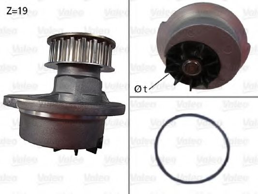 506030 VALEO Cooling System Water Pump