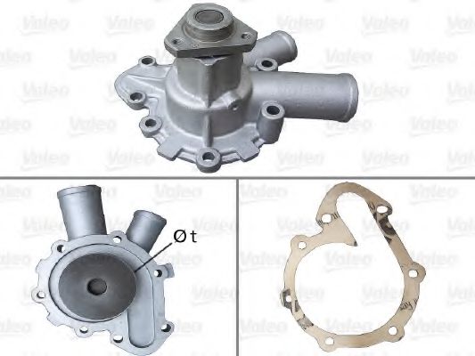 506102 VALEO Cooling System Water Pump