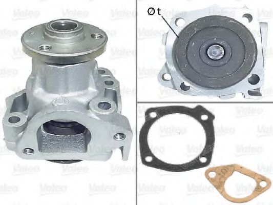 506115 VALEO Cooling System Water Pump