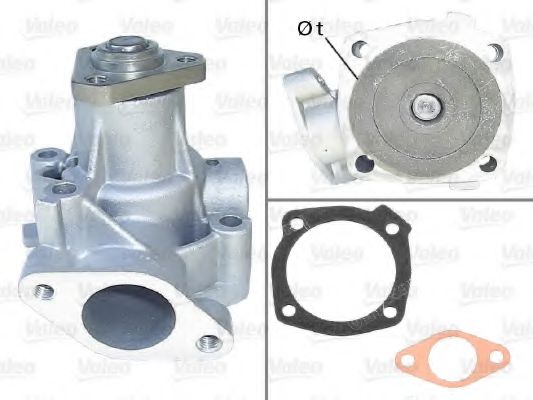 506123 VALEO Cooling System Water Pump