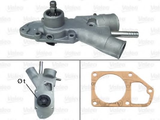 506247 VALEO Cooling System Water Pump