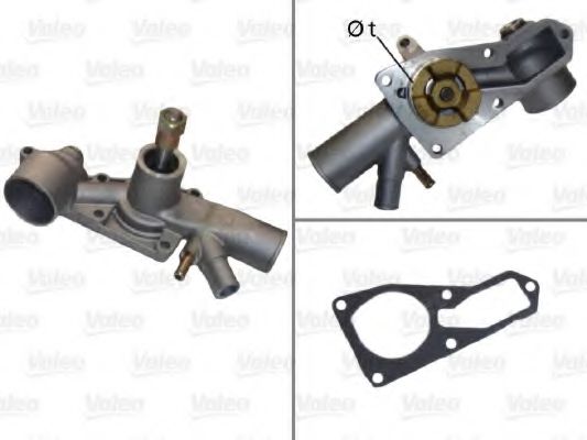 506254 VALEO Cooling System Water Pump