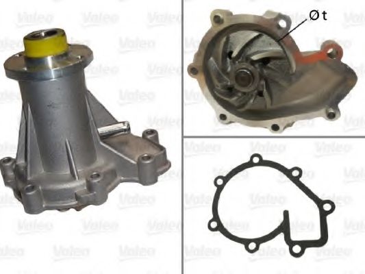 506307 VALEO Cooling System Water Pump