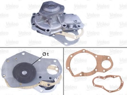 506311 VALEO Cooling System Water Pump