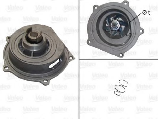 506320 VALEO Cooling System Water Pump