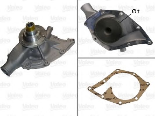 506323 VALEO Cooling System Water Pump