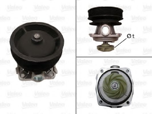 506334 VALEO Cooling System Water Pump