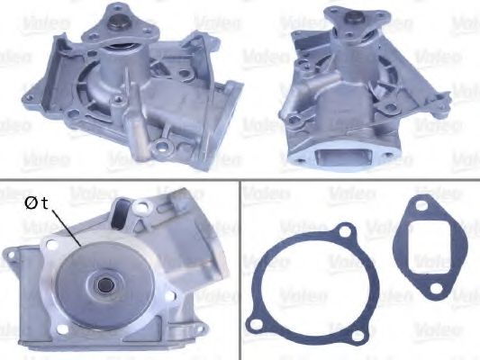 506399 VALEO Cooling System Water Pump
