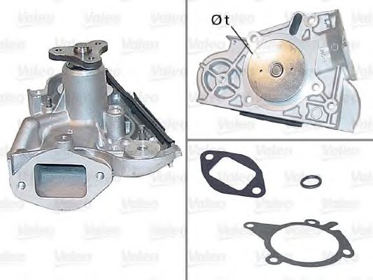 506401 VALEO Cooling System Water Pump