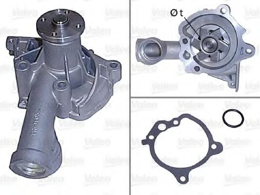 506404 VALEO Cooling System Water Pump