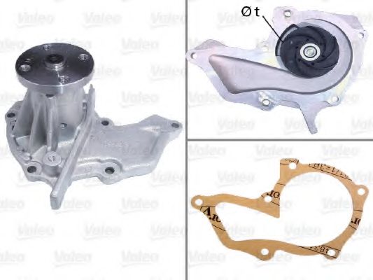 506472 VALEO Cooling System Water Pump