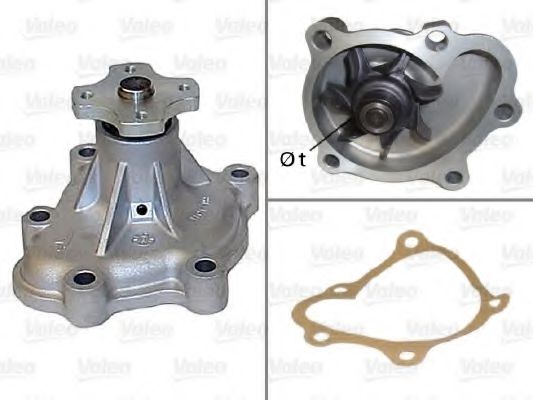 506481 VALEO Cooling System Water Pump