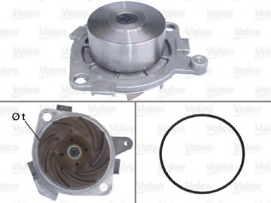 506516 VALEO Cooling System Water Pump