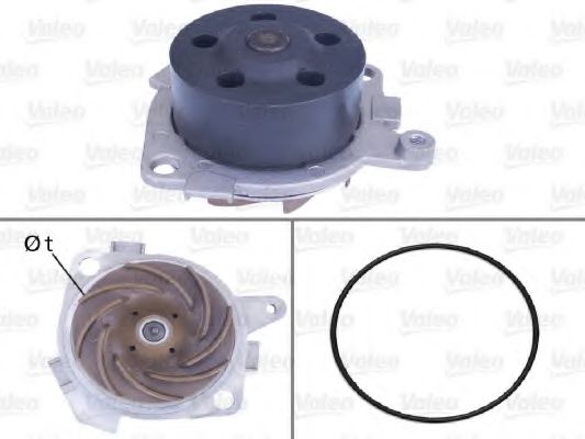 506518 VALEO Cooling System Water Pump
