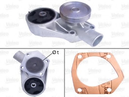 506522 VALEO Cooling System Water Pump