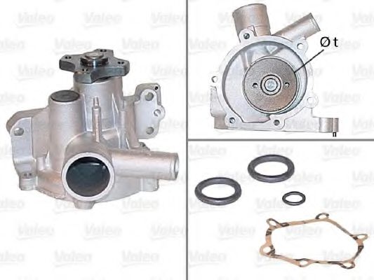 506528 VALEO Cooling System Water Pump