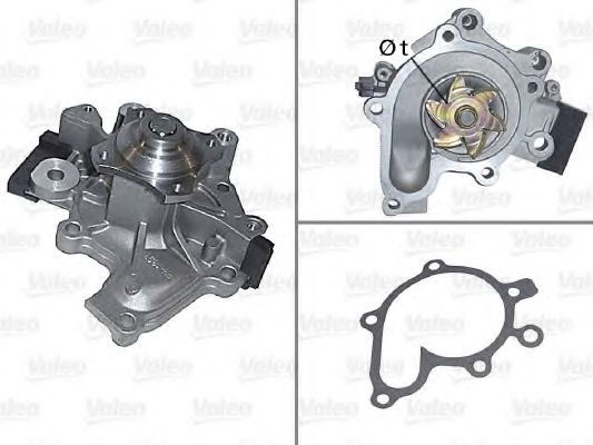 506536 VALEO Cooling System Water Pump