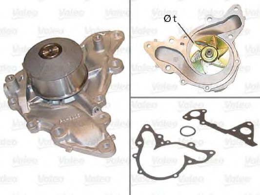 506539 VALEO Cooling System Water Pump