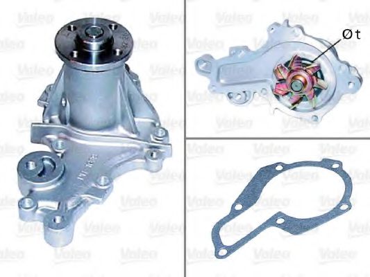 506565 VALEO Cooling System Water Pump