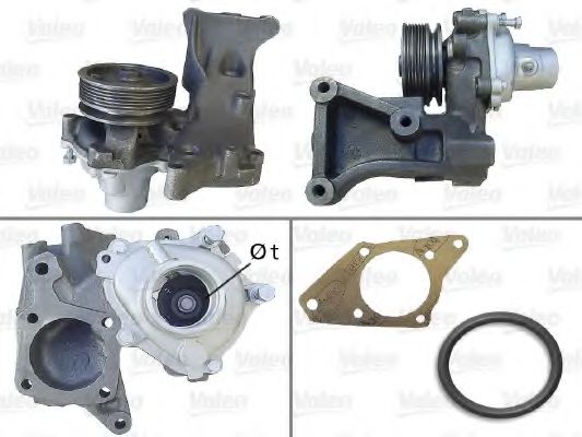 506585 VALEO Cooling System Water Pump
