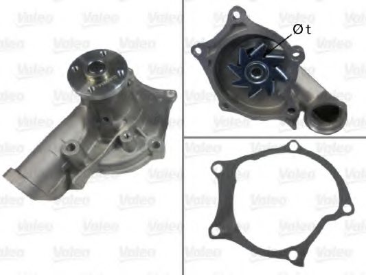 506617 VALEO Cooling System Water Pump