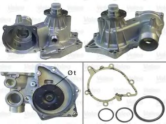 506631 VALEO Cooling System Water Pump
