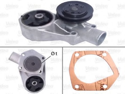 506634 VALEO Cooling System Water Pump