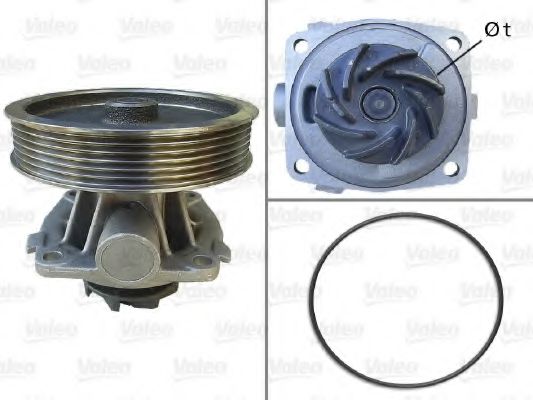 506669 VALEO Cooling System Water Pump