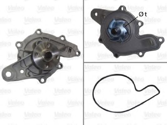 506677 VALEO Cooling System Water Pump