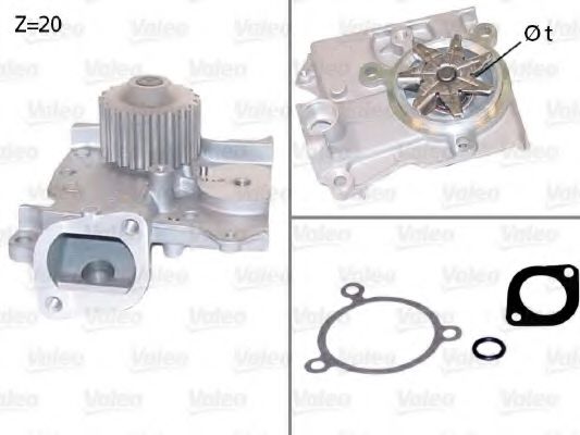 506685 VALEO Cooling System Water Pump