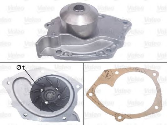 506698 VALEO Cooling System Water Pump