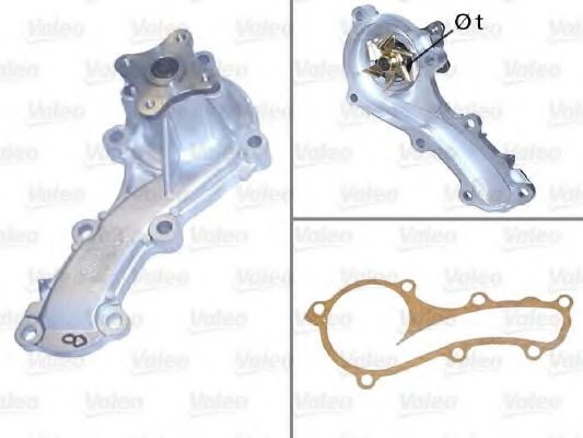 506705 VALEO Cooling System Water Pump