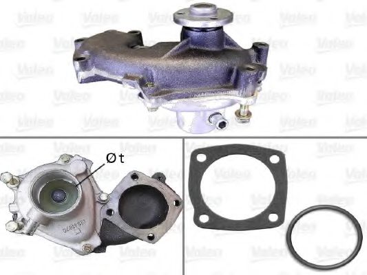 506712 VALEO Cooling System Water Pump