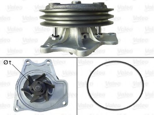 506734 VALEO Cooling System Water Pump