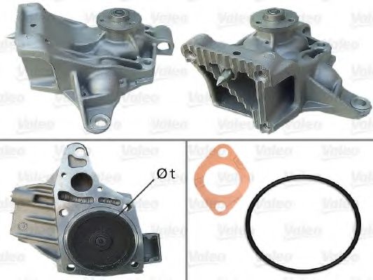506784 VALEO Cooling System Water Pump