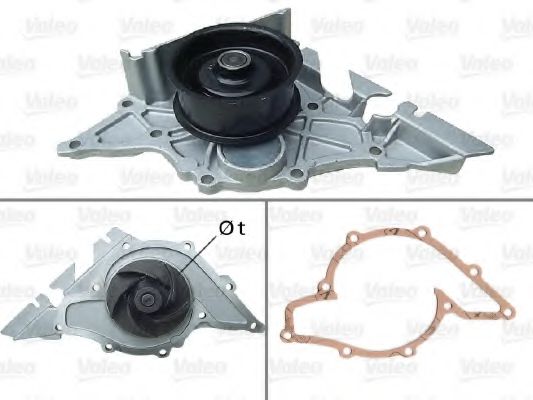 506792 VALEO Cooling System Water Pump