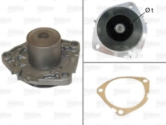 506808 VALEO Cooling System Water Pump