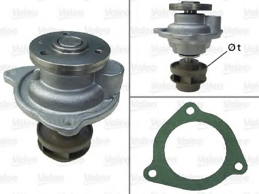 506809 VALEO Cooling System Water Pump