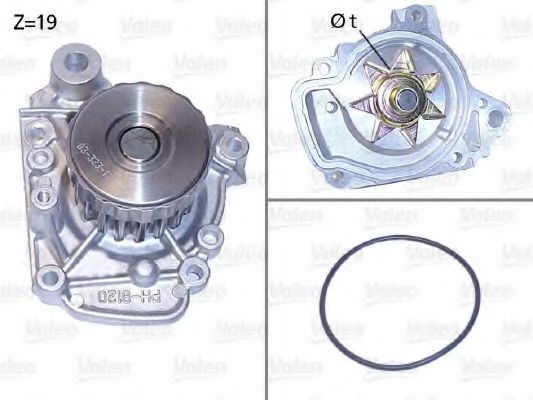 506811 VALEO Cooling System Water Pump
