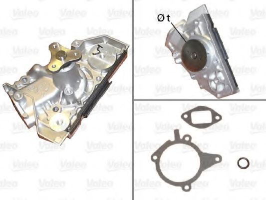 506817 VALEO Cooling System Water Pump