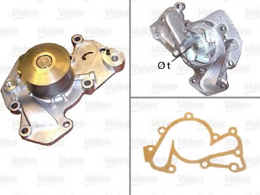 506819 VALEO Cooling System Water Pump